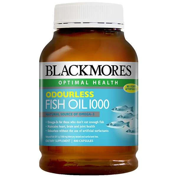 Биологически активная добавка Blackmores Odourless Fish Oil (400 капсул)