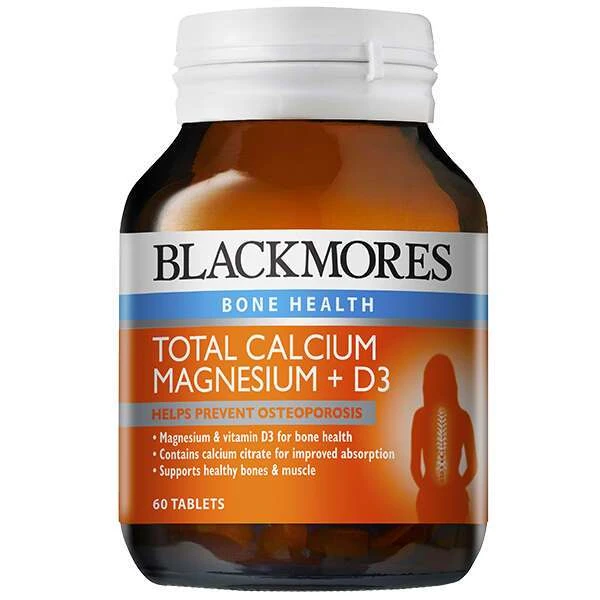 Blackmores биологиялық белсенді қоспа Total Calcium + Mag + D3