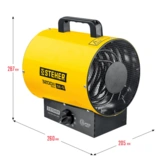 Тепловая электрическая пушка Steher SE-5 - фото 3