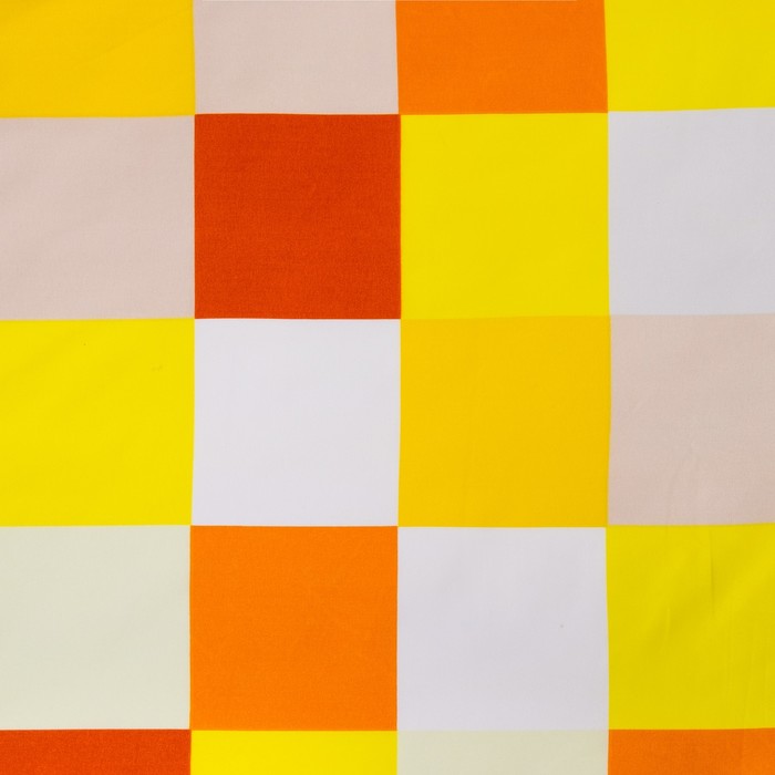 Постельное бельё "Этель" дуэт Пиксели (жёлтый) 150х210 см - 2 шт, 220х240 см, 50х70 ± 3 см - 2 шт., новосатин 