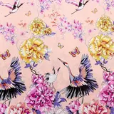 Постельное бельё 2сп Ночь Нежна «Журавли», цвет розовый, 175х215см, 180х220см, 70х70см — 2 шт  - фото 4