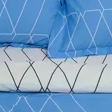 Постельное бельё дуэт Этель Люкс «Квандонг» 150×210 см - 2 шт, 220×240см, 50×70 + 5 см - 2 шт, сатин, 100% хл, 130 г/м²  - фото 3