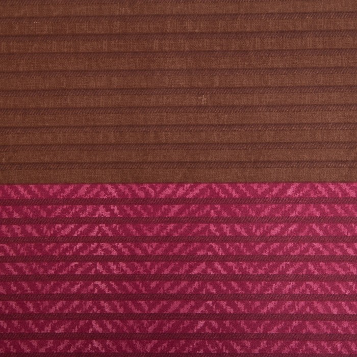 Постельное бельё Этель 2 сп. «Стиль» цвет бордовый 180×210 см, 220×240 см, 50×70 ± 3 см - 2 шт., новосатин 