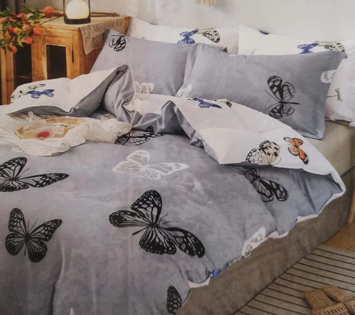 Комплект постельного белья Candies Бабочки полуторка 