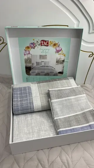 Комплект постельного белья Tac Domino двуспальный 