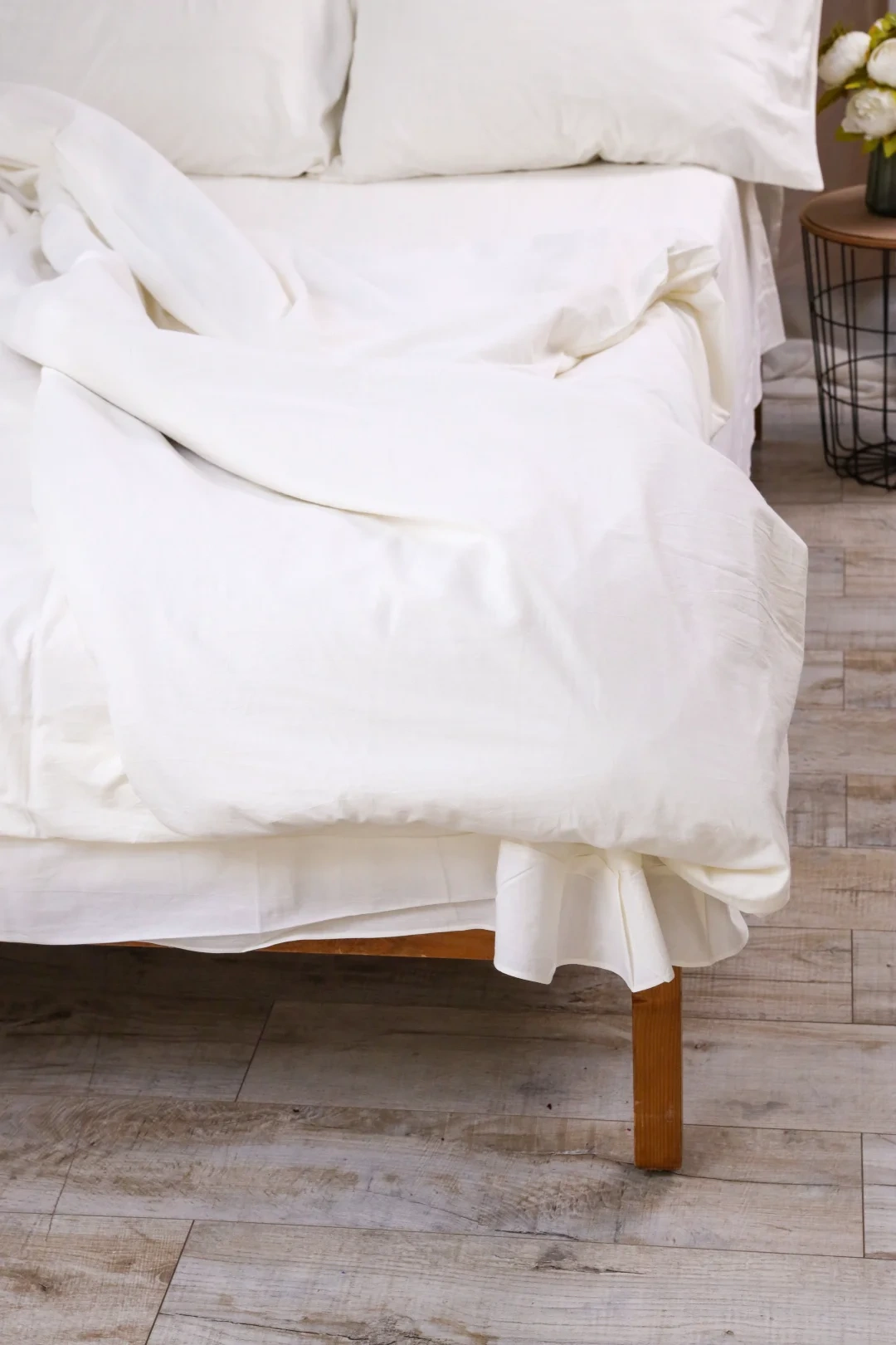 Комплект постельного белья Soft Care молочный двуспальный  - фото 2