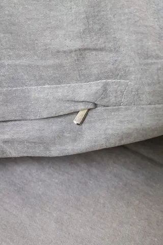 Комплект постельного белья Soft Care светло-серый двуспальный 