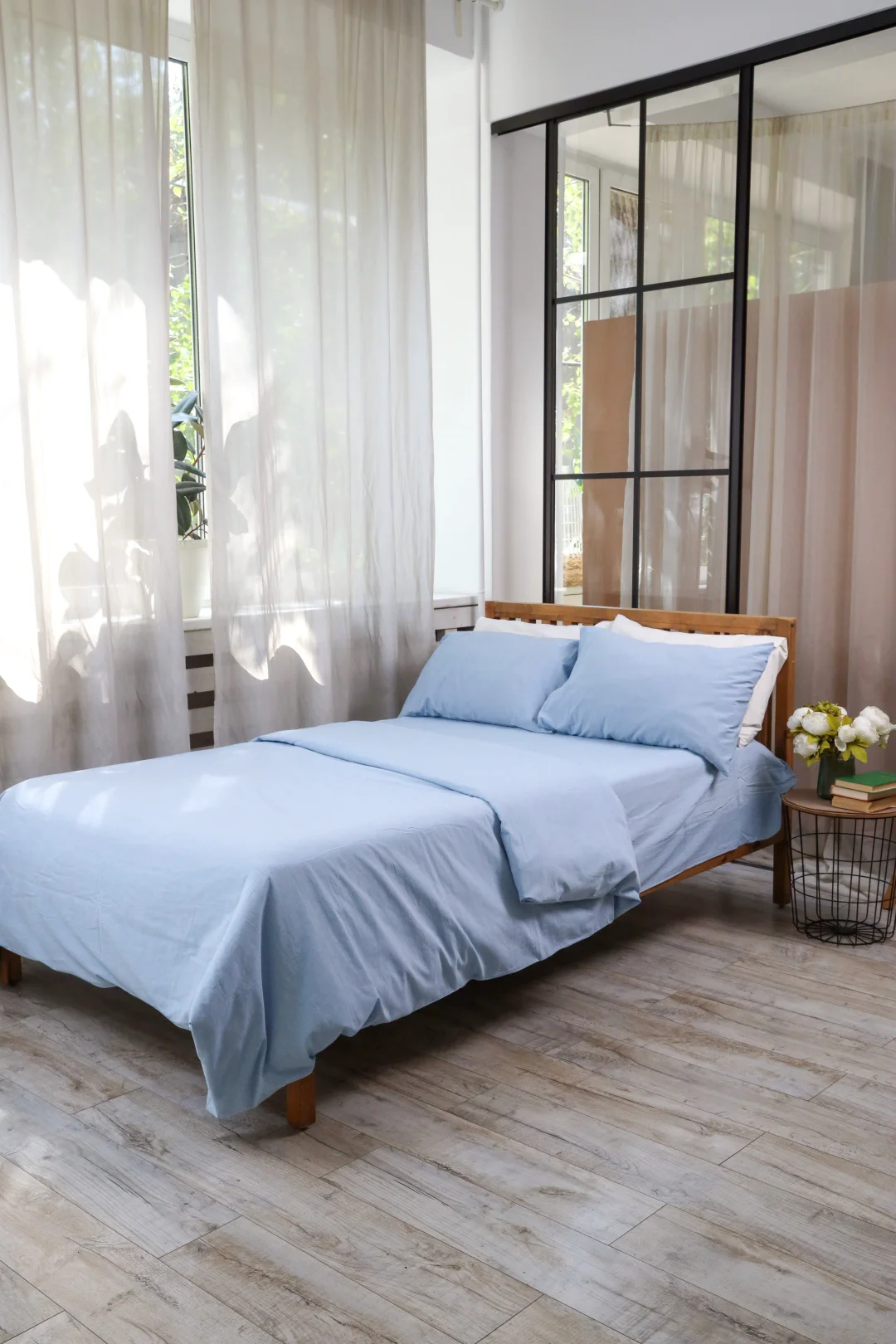 Комплект постельного белья Soft Care голубой  Комплект постельного белья Soft Care голубой