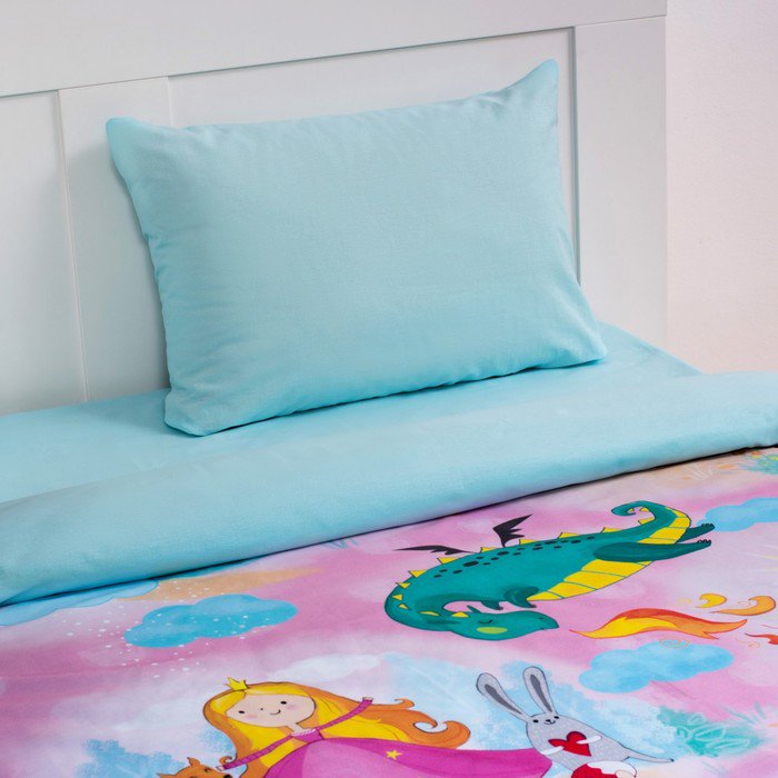 Комплект постельного белья Этель История милой принцессы розовый 4154901  Комплект постельного белья Этель История милой принцессы розовый 4154901