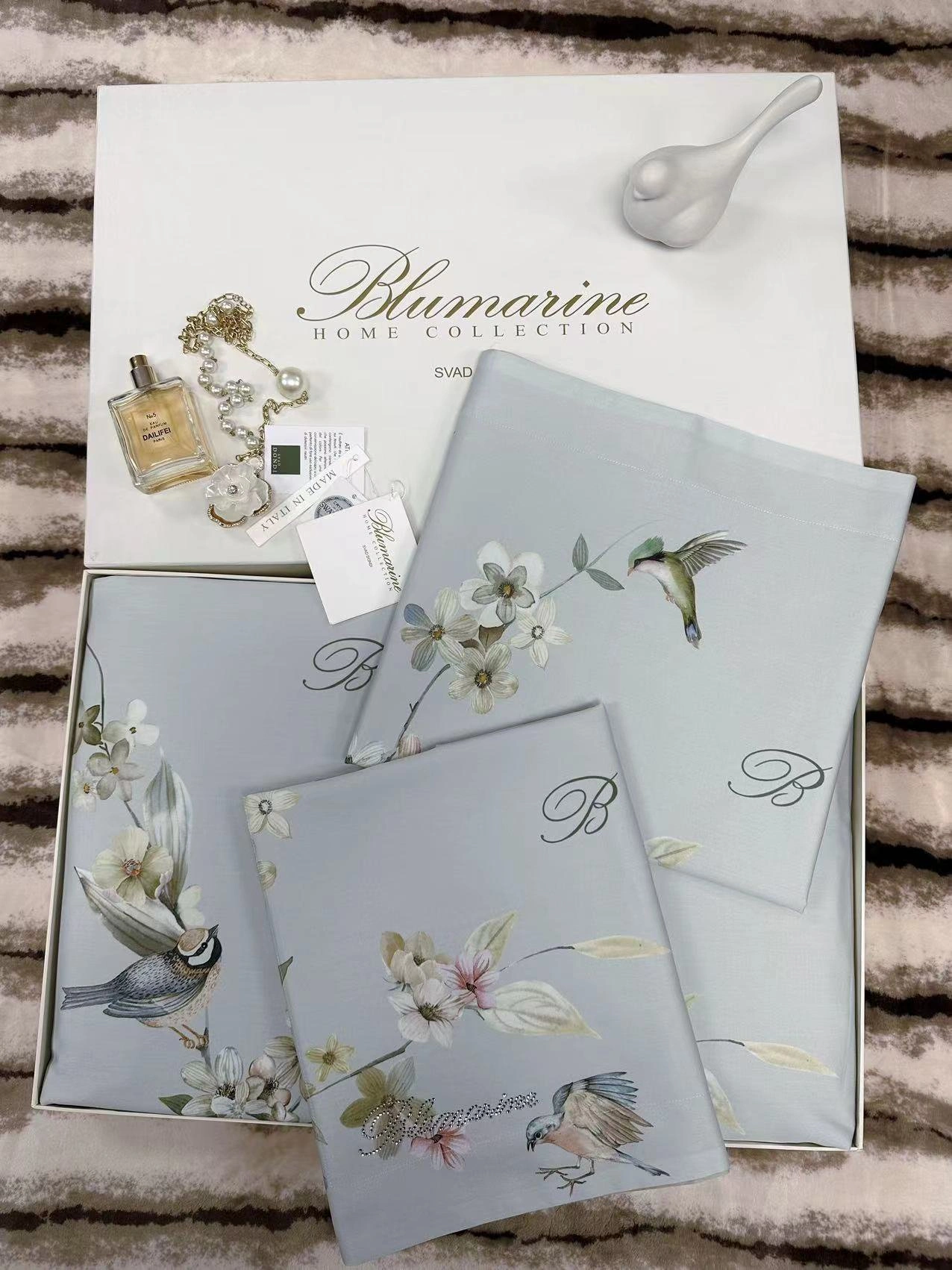 Комплект постельного белья Apollo Bedding Sweet Home Textile Flowers белый 