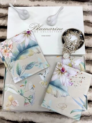 Комплект постельного белья Apollo Bedding Sweet Home Textile Beige Flowers 