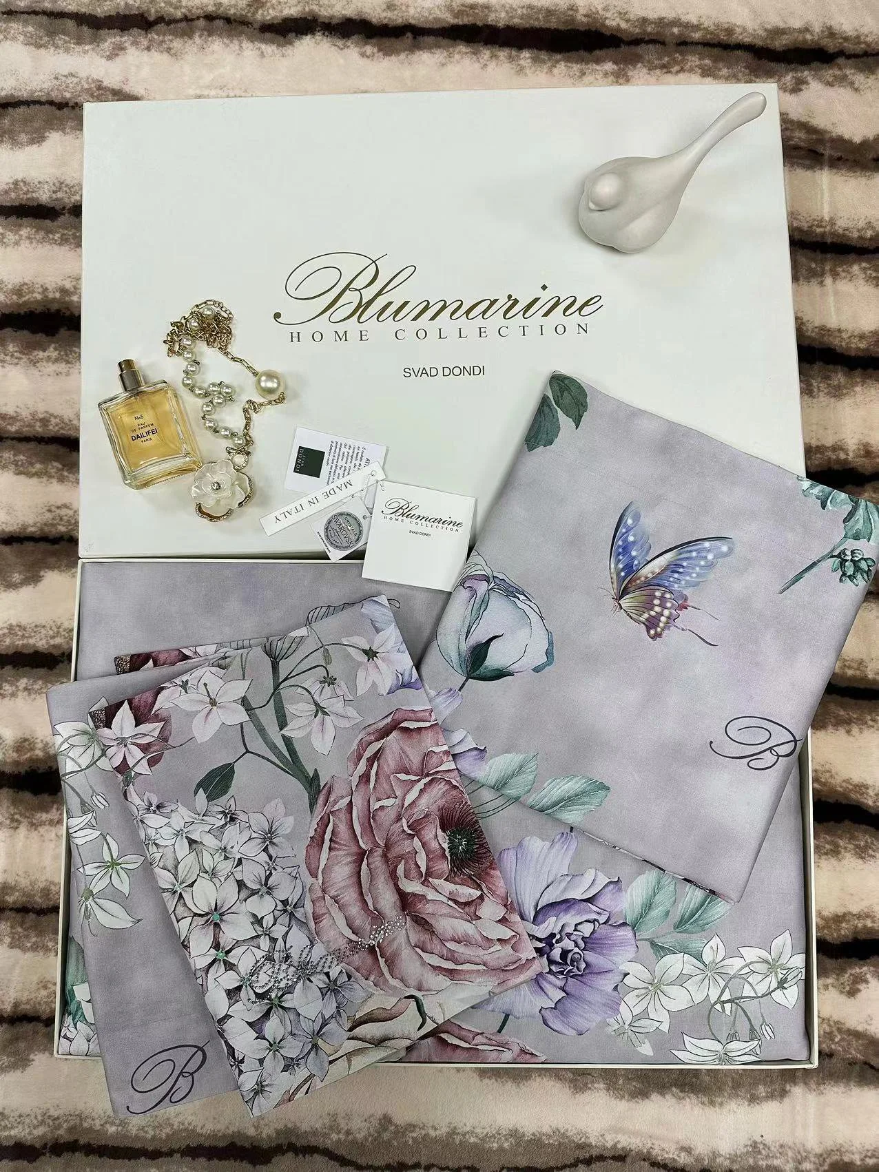 Комплект постельного белья Apollo Bedding Sweet Home Textile Flowers двуспальный 