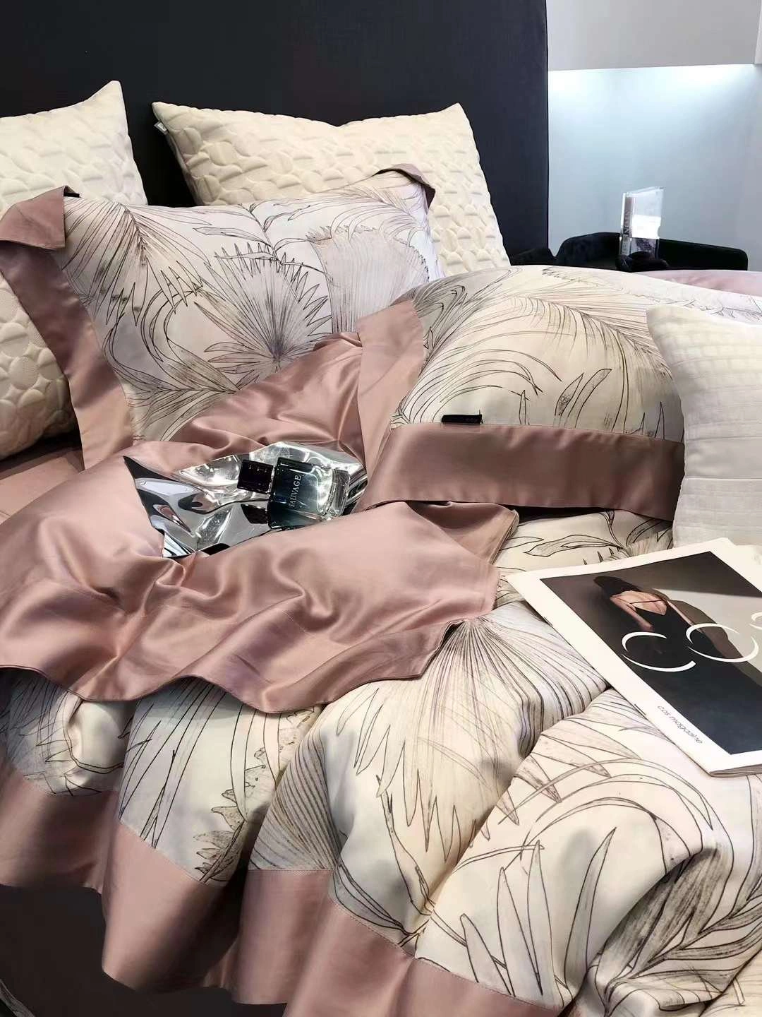 Комплект постельного белья Apollo Bedding Miashi Tencel Rose двуспальный 