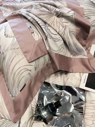 Комплект постельного белья Apollo Bedding Miashi Tencel Pink двуспальный 