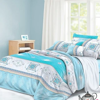 Постельное бельё Salvador Евро 200х220 см, 220х240 см, 70х70см 2шт, полисатин 85г/м, пэ100% 