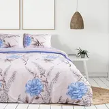 Постельное бельё Экономь и Я евро «Весна» 200×220 см, 220×240 см, 50×70 ± 3 см - 2 шт, микрофайбер  - фото 3