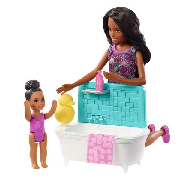 Игровой набор Барби "Няня" FXH06 - фото 5