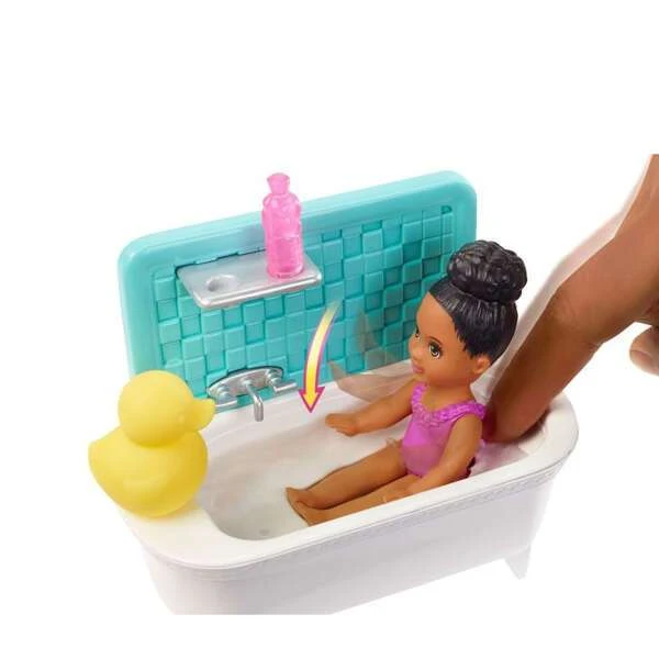 Игровой набор Барби "Няня" FXH06 - фото 4