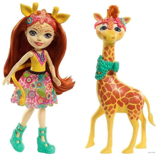 Кукла Джиллиан Жираф и Пол Enchantimals FKY74