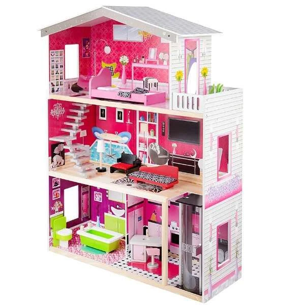 Кукольный дом с мебелью Edufun EF4118 (115 см) - фото 3