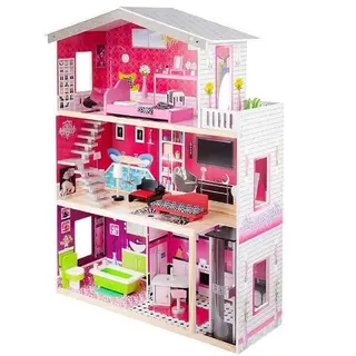 Кукольный дом с мебелью Edufun EF4118 (115 см)