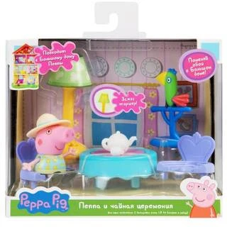 Игровой набор Peppa Pig Пеппа и чайная церемония