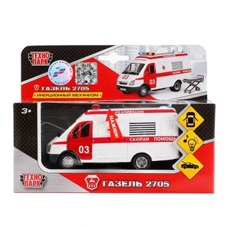 Игрушка Технопарк Газель Реанимация (2705)