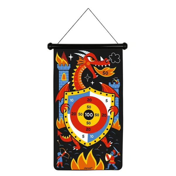 Игровой набор Janod J02084 Магнитный дартс "Драконы"