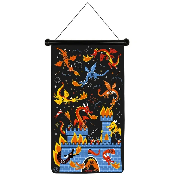 Игровой набор Janod J02084 Магнитный дартс "Драконы" - фото 2