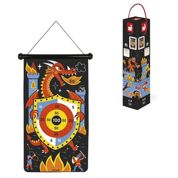 Игровой набор Janod J02084 Магнитный дартс "Драконы" - фото 3