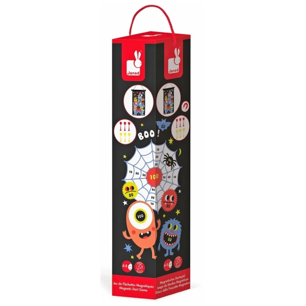 Игровой набор Janod J02076 Магнитный дартс "Монстры" - фото 3