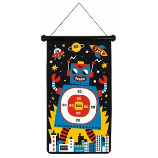 Игровой набор Janod J02073 Магнитный дартс "Роботы"