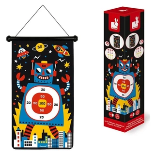 Игровой набор Janod J02073 Магнитный дартс "Роботы"