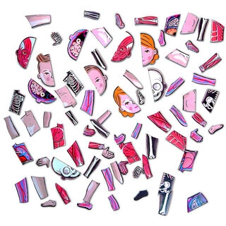 Janod  магнитті ойын жинағы Адам денесі J05491