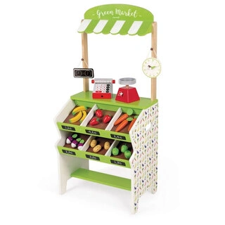 Игровой набор Janod J06574 Прилавок с овощами