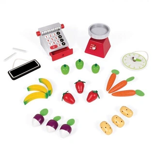 Игровой набор Janod J06574 Прилавок с овощами