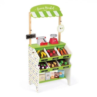 Игровой набор Janod J06574 Прилавок с овощами