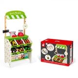 Игровой набор Janod J06574 Прилавок с овощами - фото 4