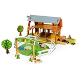 Игровой набор Janod J08577 Ферма с животными 3D