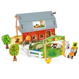 Игровой набор Janod J08577 Ферма с животными 3D - фото 2