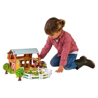 Игровой набор Janod J08577 Ферма с животными 3D