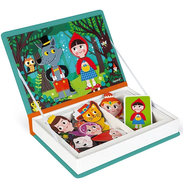 Игровой набор Janod J02588 Магнитная книга "Cказки" - фото 3