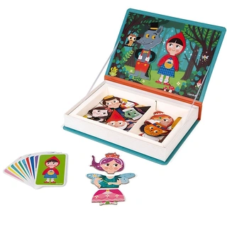 Игровой набор Janod J02588 Магнитная книга "Cказки"