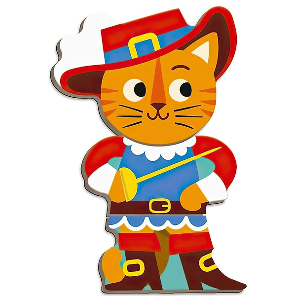 Игровой набор Janod J02588 Магнитная книга "Cказки" - фото 5