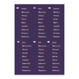 Игровой набор Janod J05462 Магнитная карта "Солнечная система" - фото 6