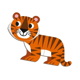 Игровой набор Janod J02723 Магнитная книга "Животные"