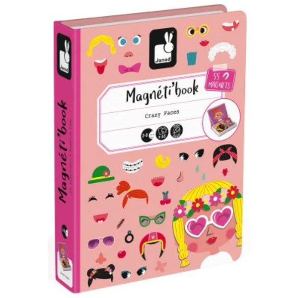 Игровой набор Janod Смешные лица - Девочка J02717 - фото 2