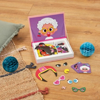 Игровой набор Janod Смешные лица - Девочка J02717