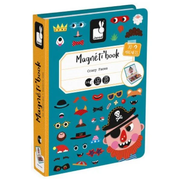 Игровой набор Janod Смешные лица - Мальчик J02716 - фото 2