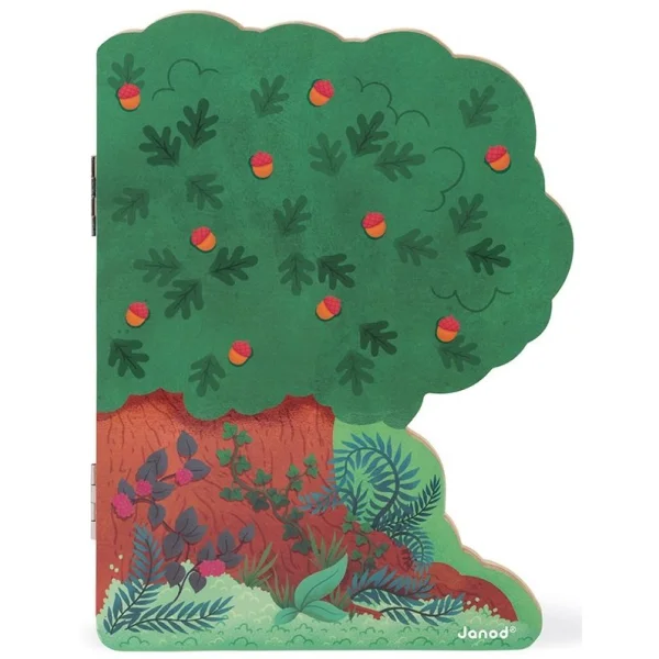 Игровой набор Janod J05461 Магнитный набор "Дерево" - фото 2